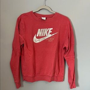 Nike Women's Pink Sweatshirt